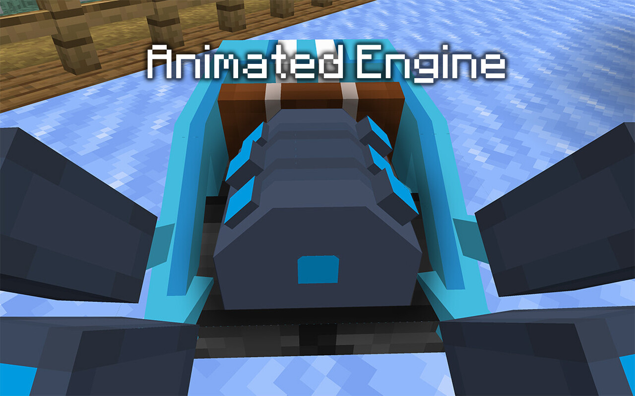 Race Boat Minecraft Texture Pack