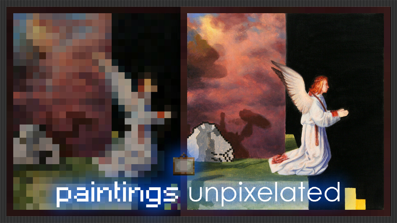 Paintings Unpixelated Minecraft Texture Pack