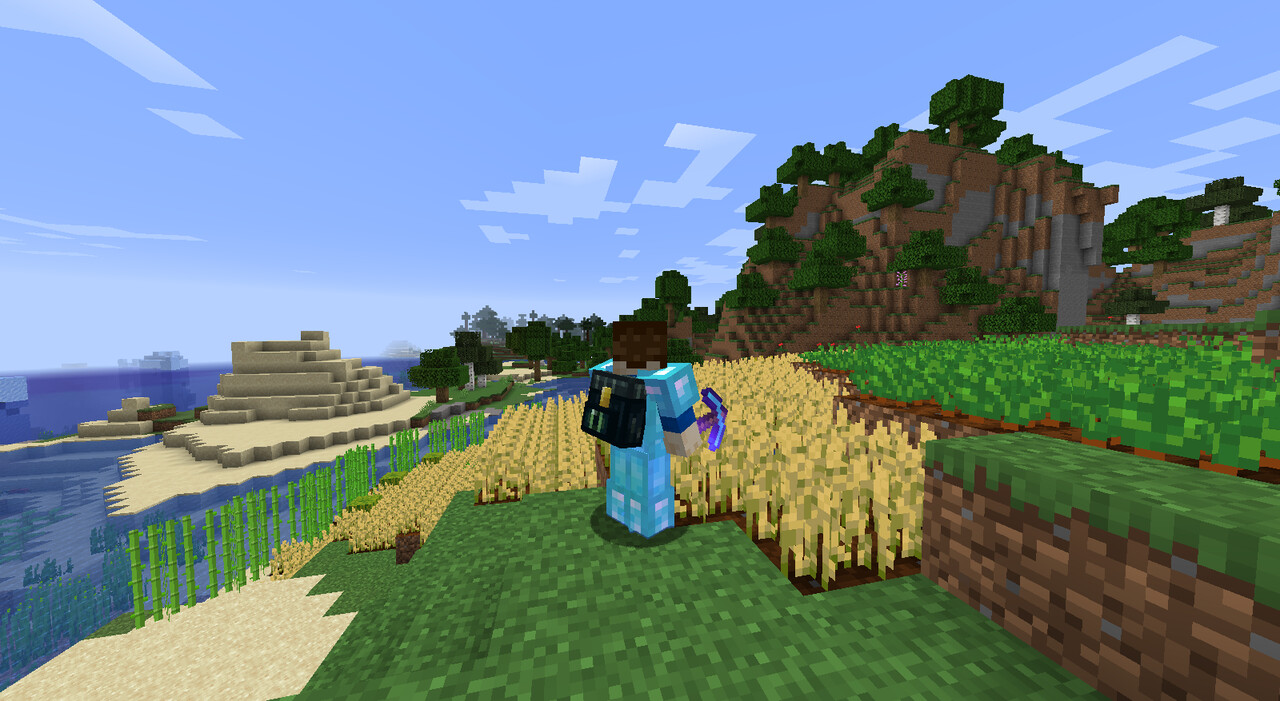 Ender Chest Backpack Minecraft Texture Pack