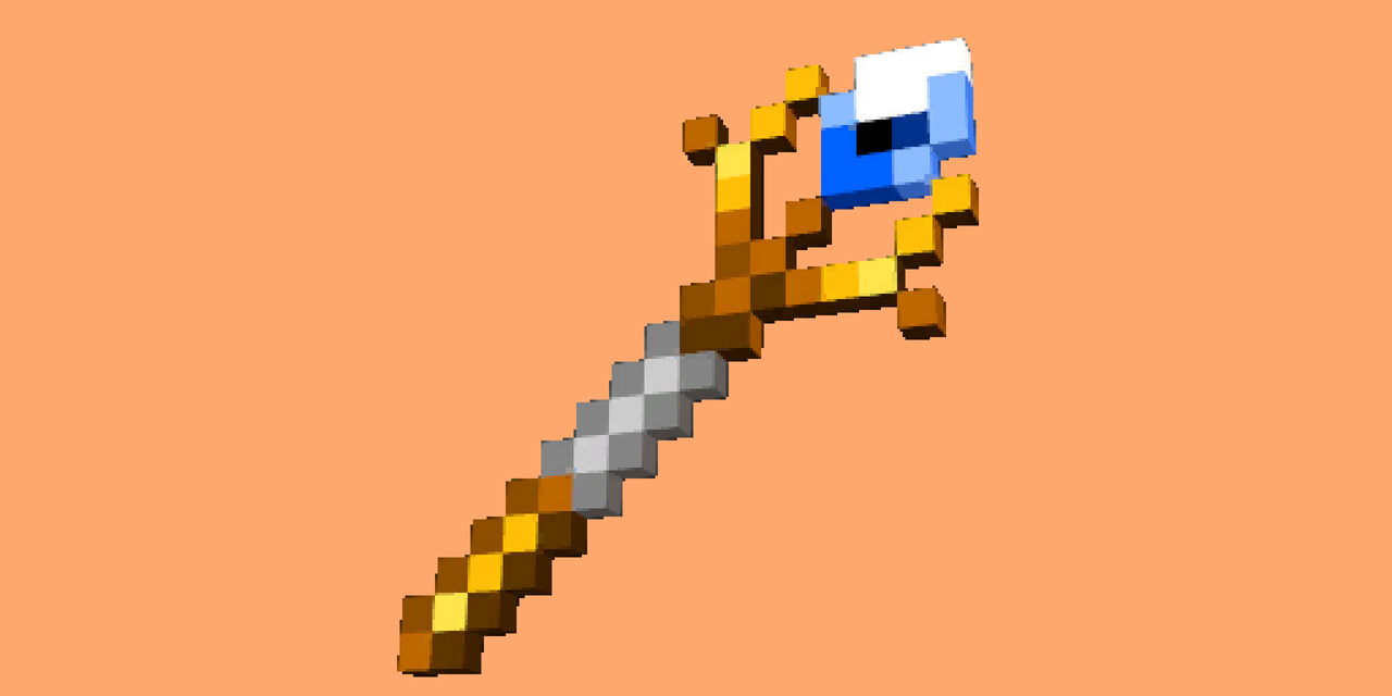 Dungeons Lightning Rod Minecraft Texture Pack