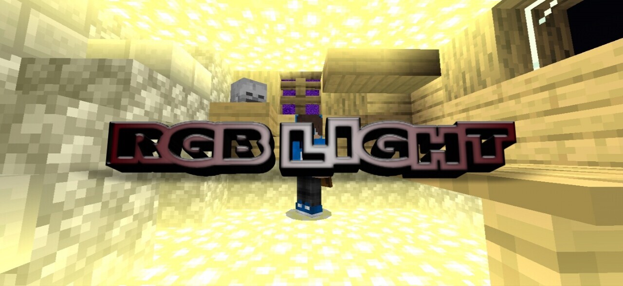 RGB LIGHT Minecraft Texture Pack