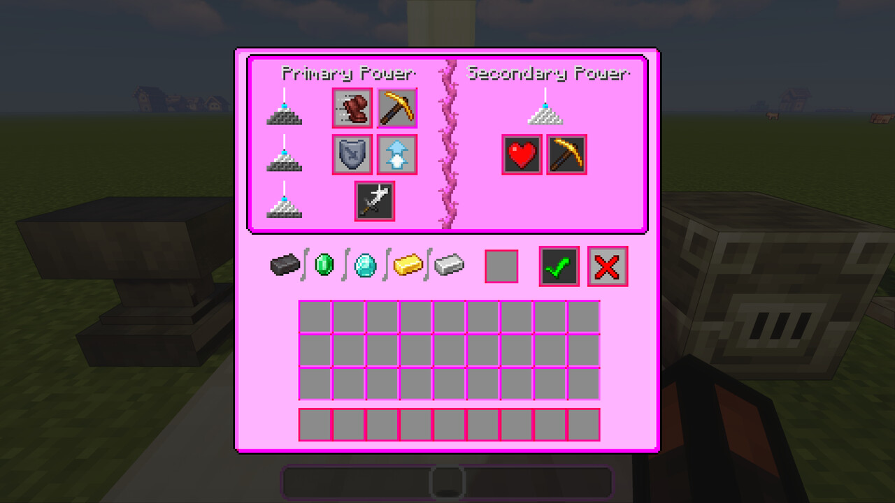 Pink GUI Minecraft Texture Pack