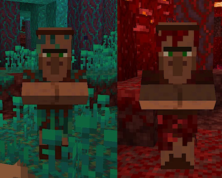 (1.16+) Optifine Villagers+ Minecraft Texture Pack