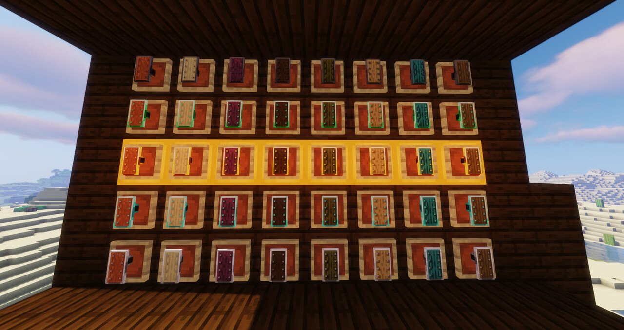 MORE SHIELDS mineral shields resourcepack Minecraft Texture Pack