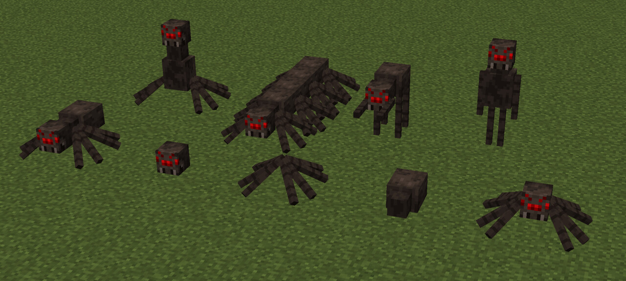 Cursed Spiders Minecraft Texture Pack