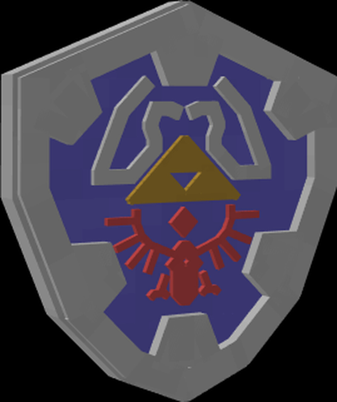 3D Hylian Shield and Master Swords Minecraft Texture Pack