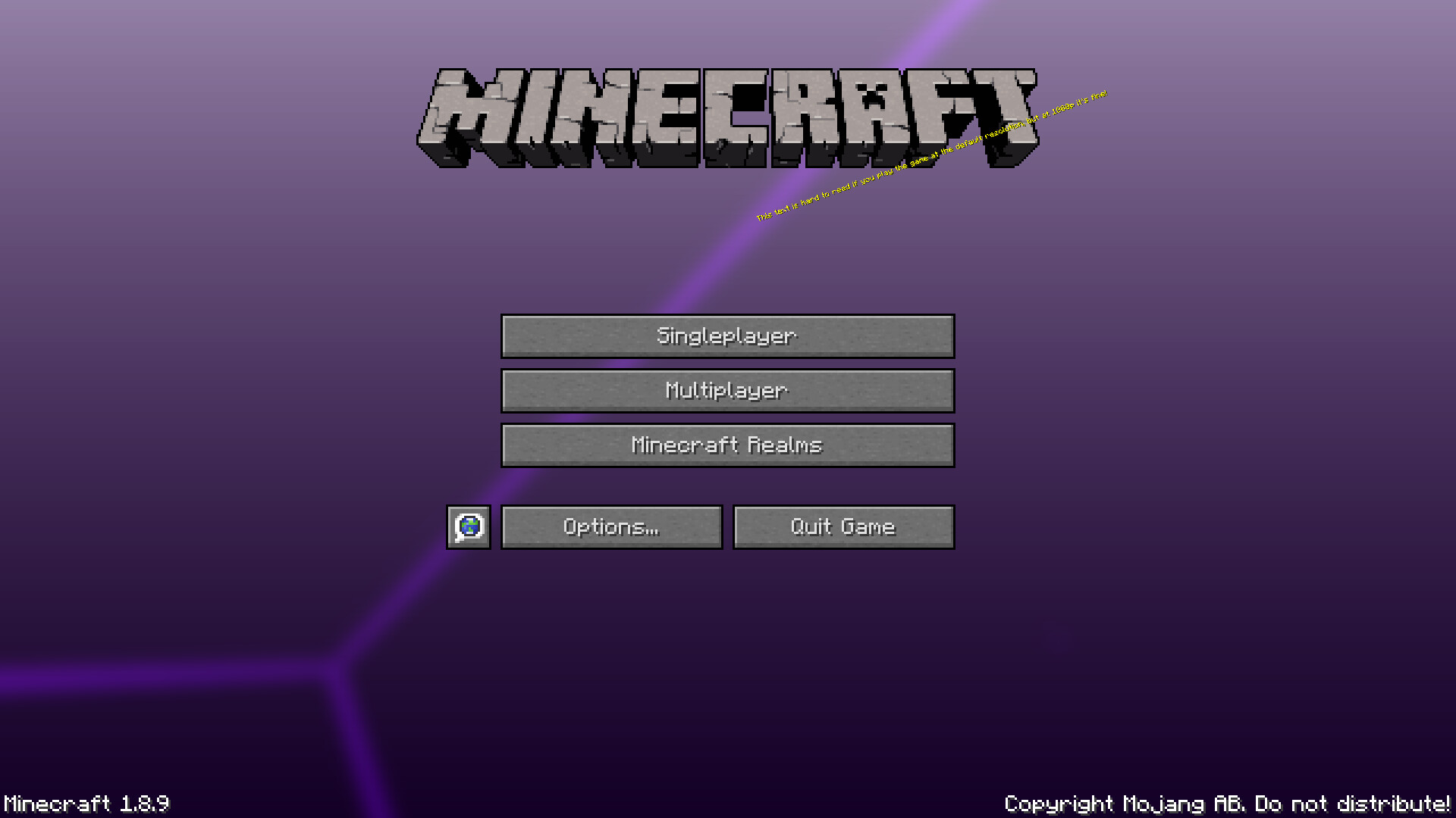 Calamity 1.8.9 Minecraft Texture Pack