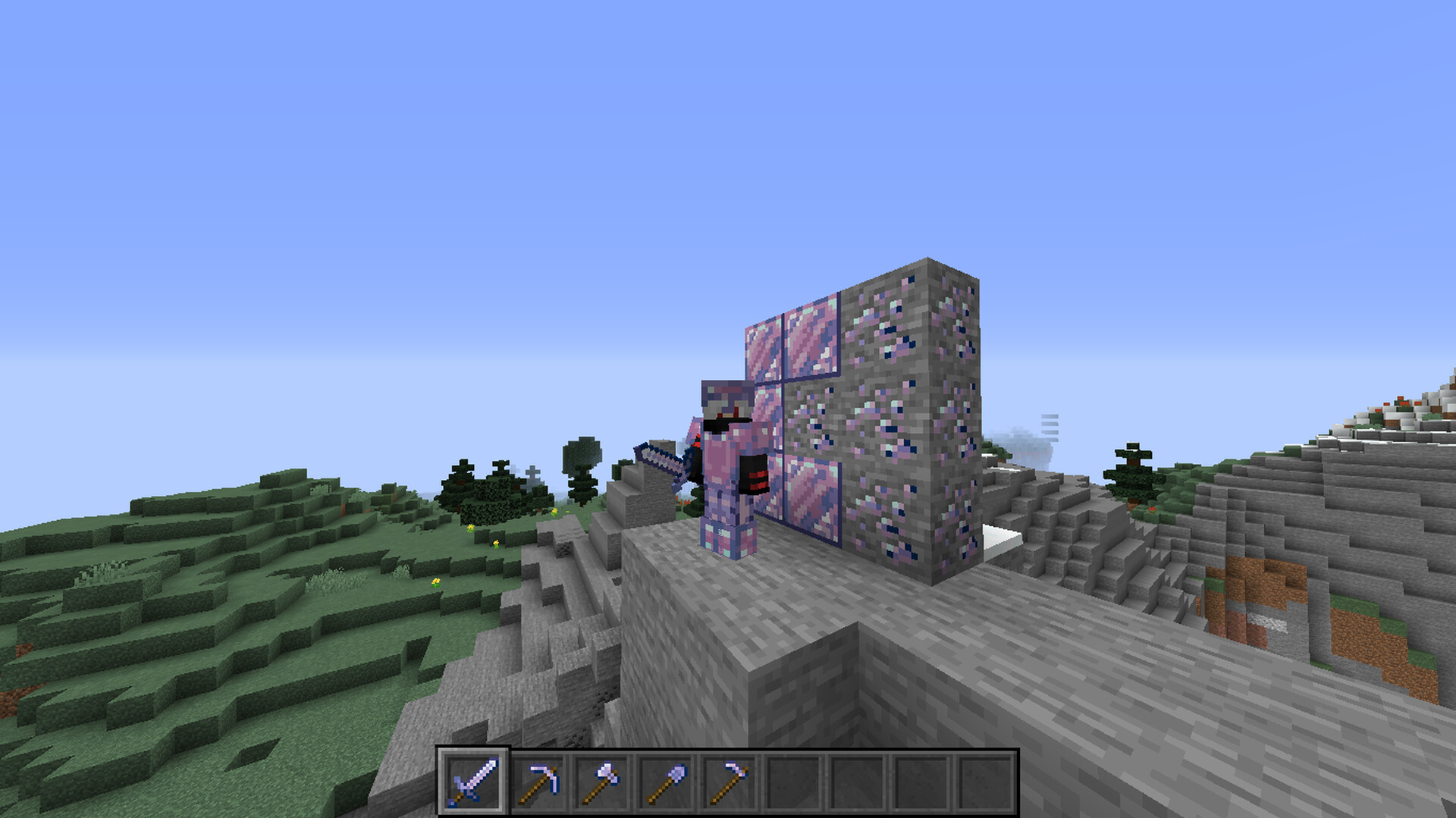 Terraria Diamonds Minecraft Texture Pack