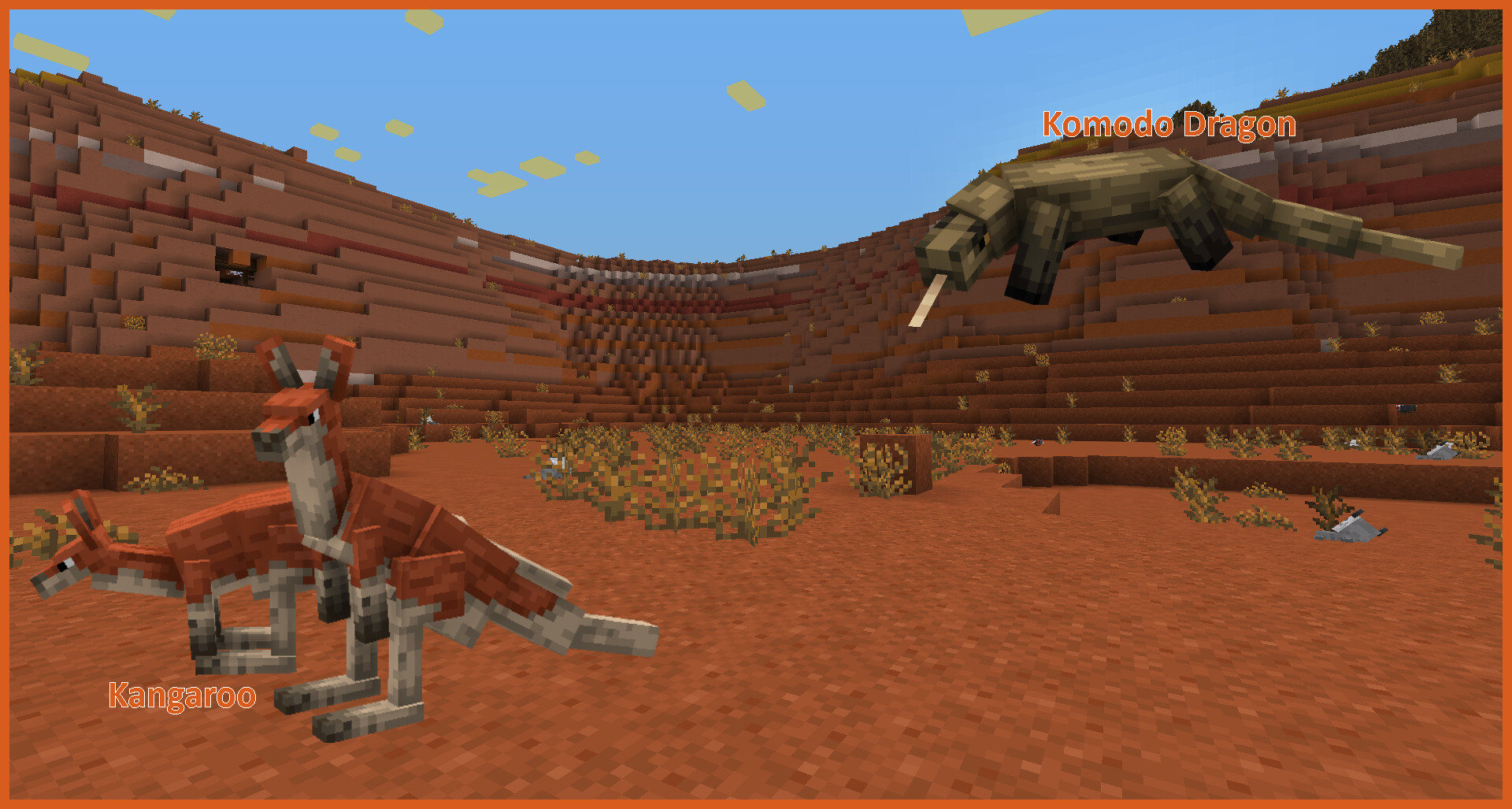 RexCraft Mods expansion "Alex'smobs" Minecraft Texture Pack