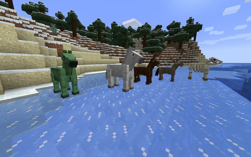 Time's Classic Horses Minecraft Texture Pack