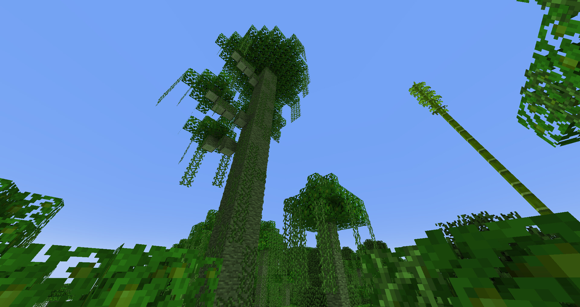 Bamboo Jungle (Jungle Wood Retexture Pack) Minecraft Texture Pack