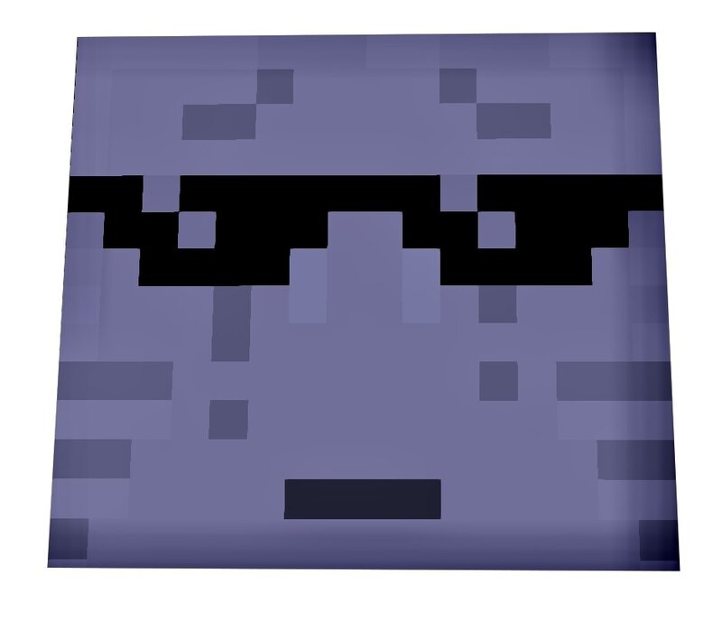 Mobs wear sunglasses Minecraft Texture Pack