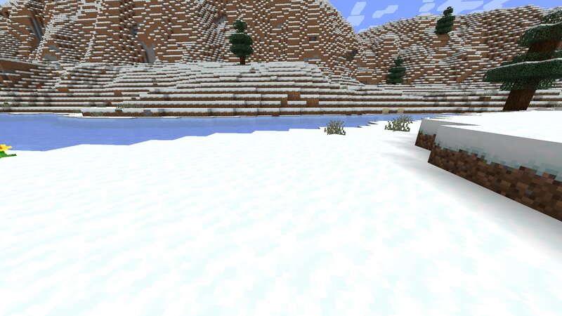How To Get Snow Layers In Minecraft Snowy snow Minecraft Texture Pack