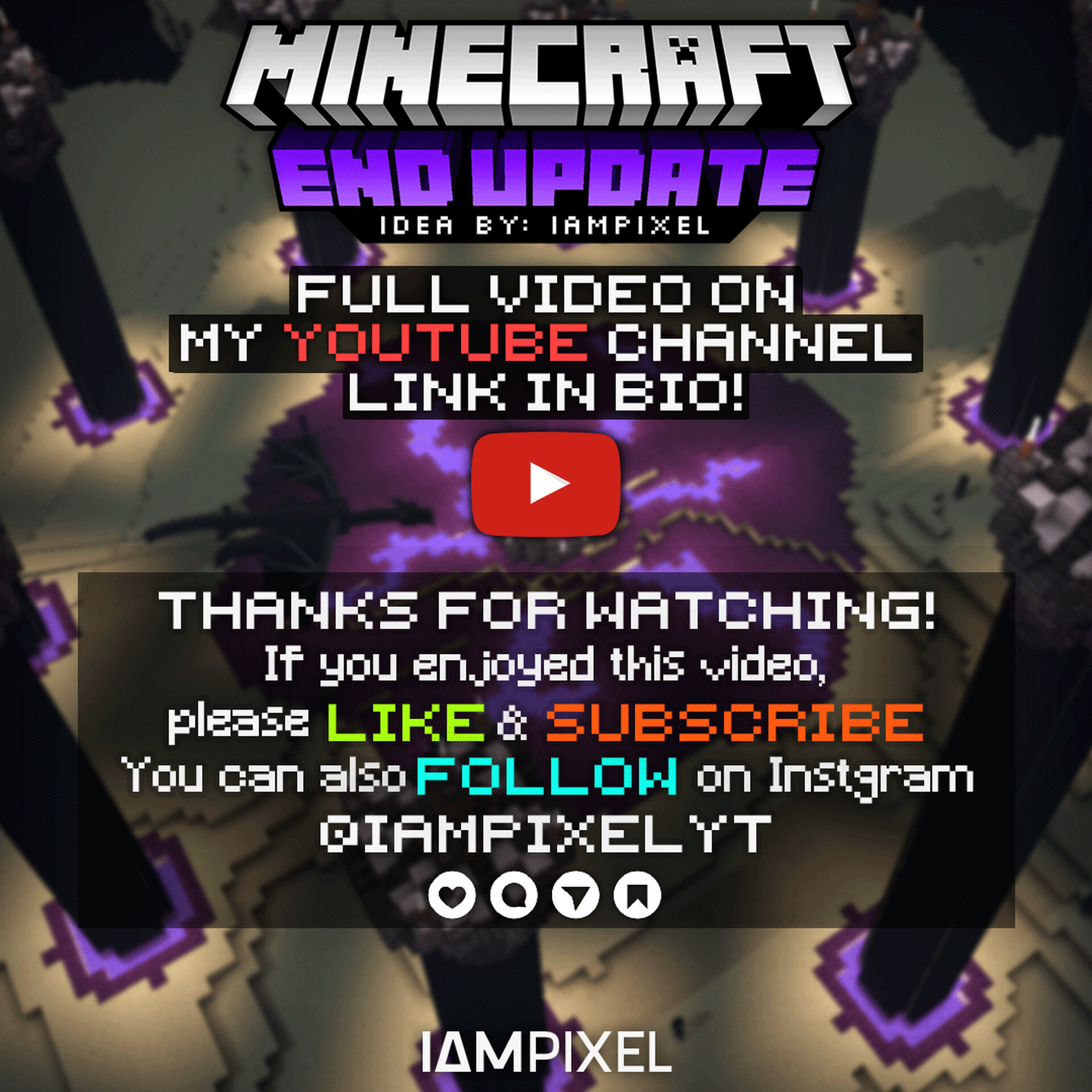 Minecraft End Update! 🐲 Minecraft Texture Pack