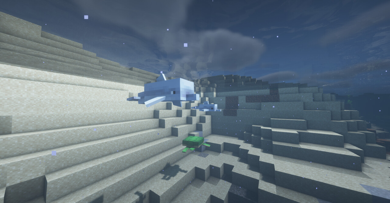 Phantom's baby dolphins Minecraft Texture Pack