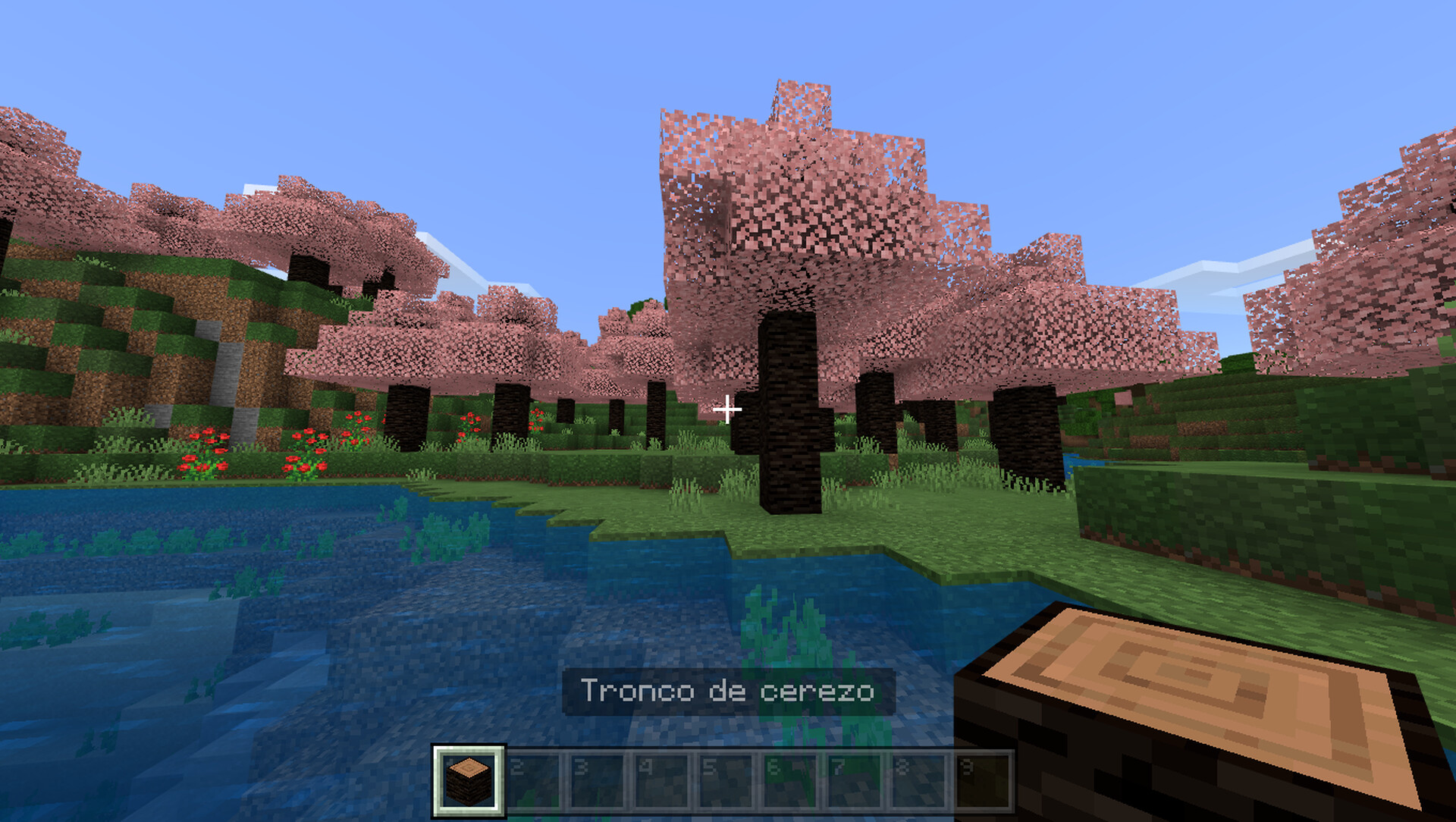 Cherry blossoms Pack In Spanish Minecraft Texture Pack