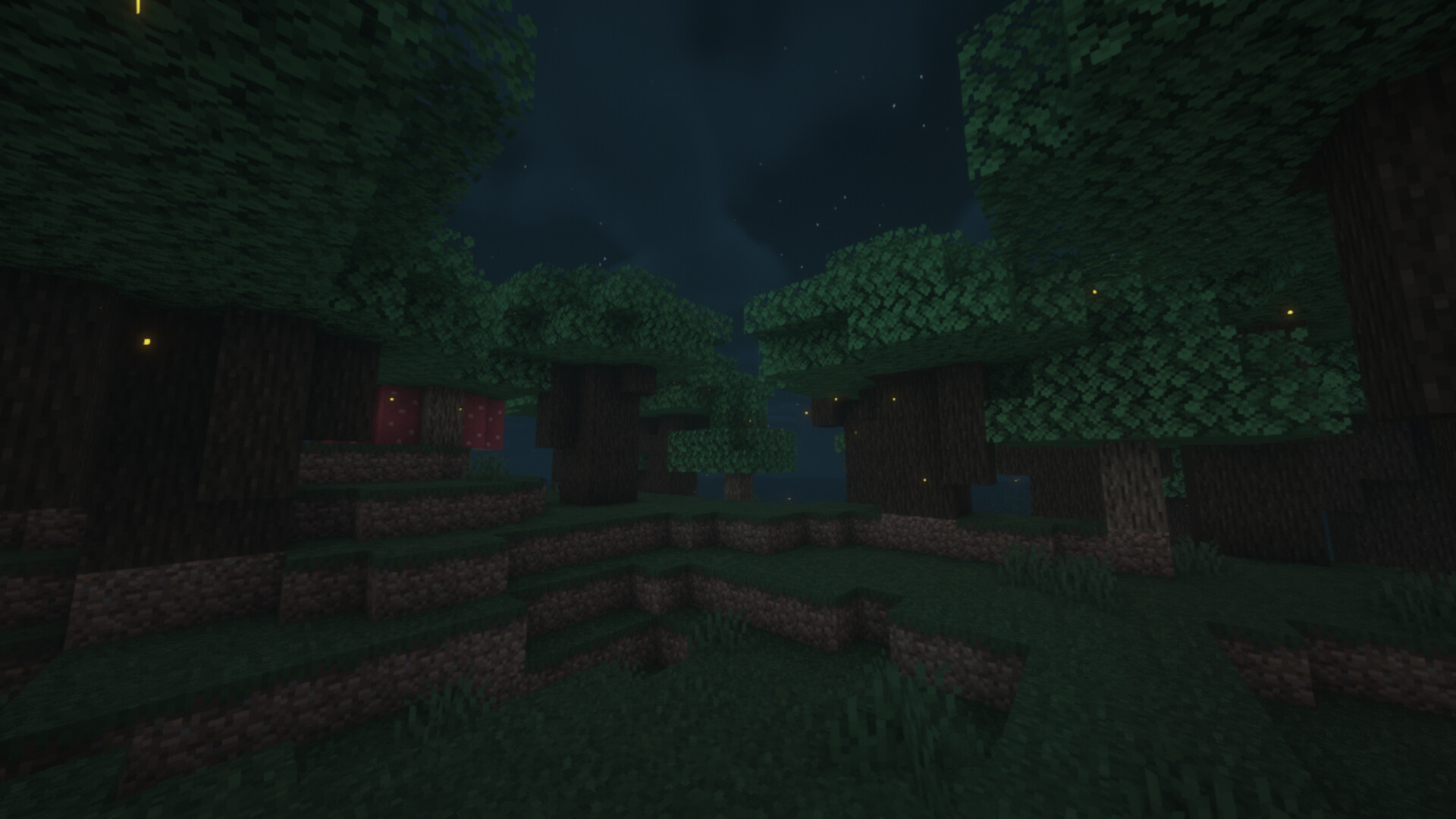 Simple fireflies Minecraft Texture Pack