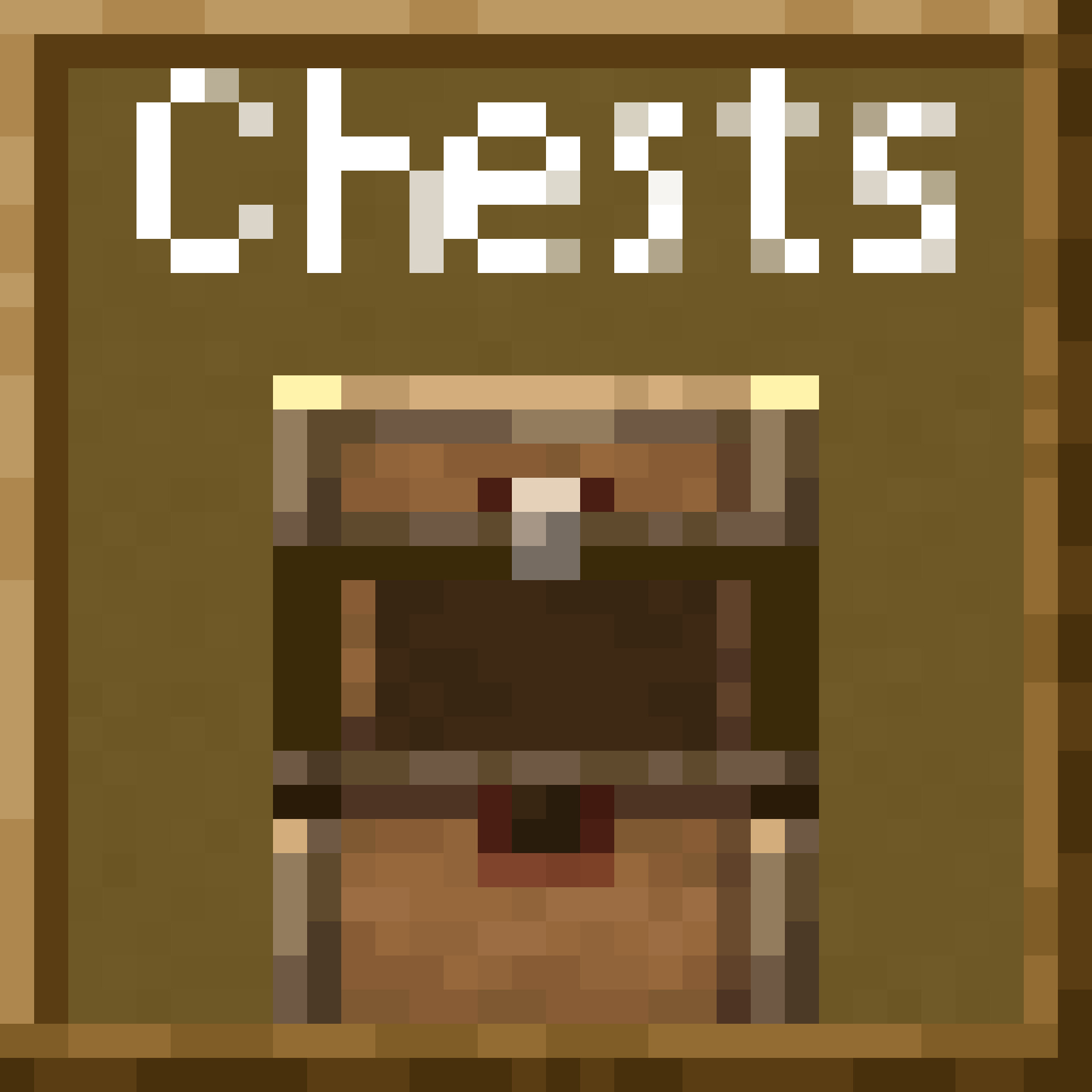 Chests 515 Golden Rimmed Trapped Chests Minecraft Texture Pack