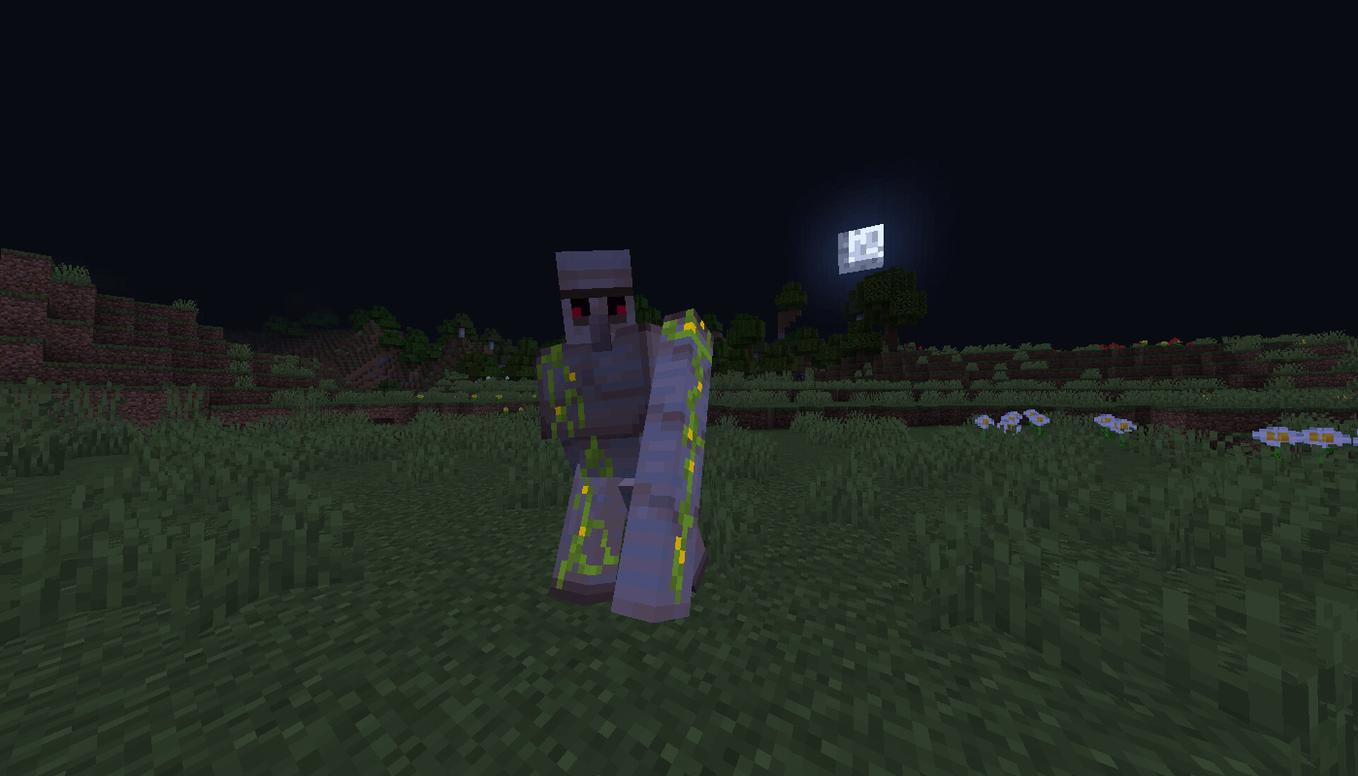 Iron Golem Emissive Minecraft Texture Pack