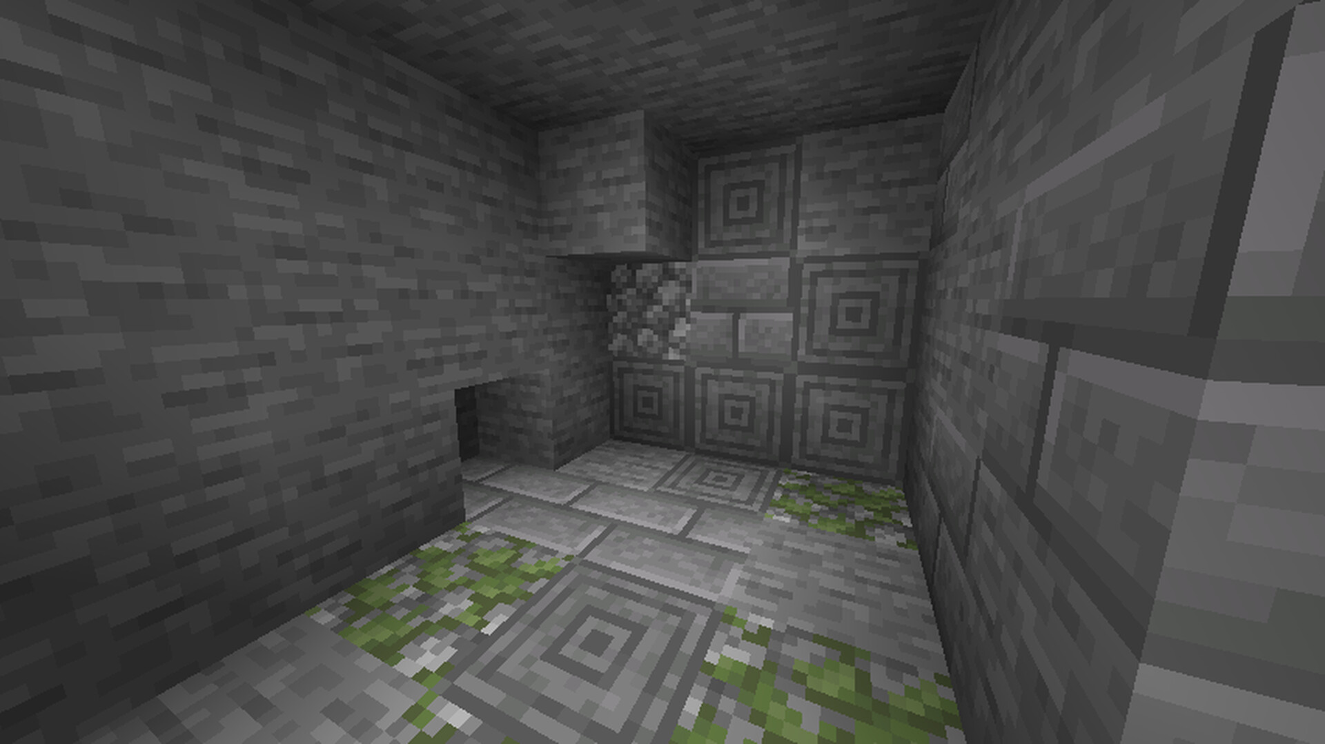 Symmetric chiseled Stone Bricks Minecraft Texture Pack