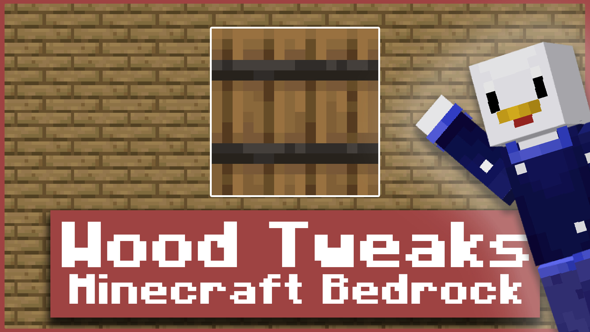 Wood Tweaks - Bedrock Port! Minecraft Texture Pack