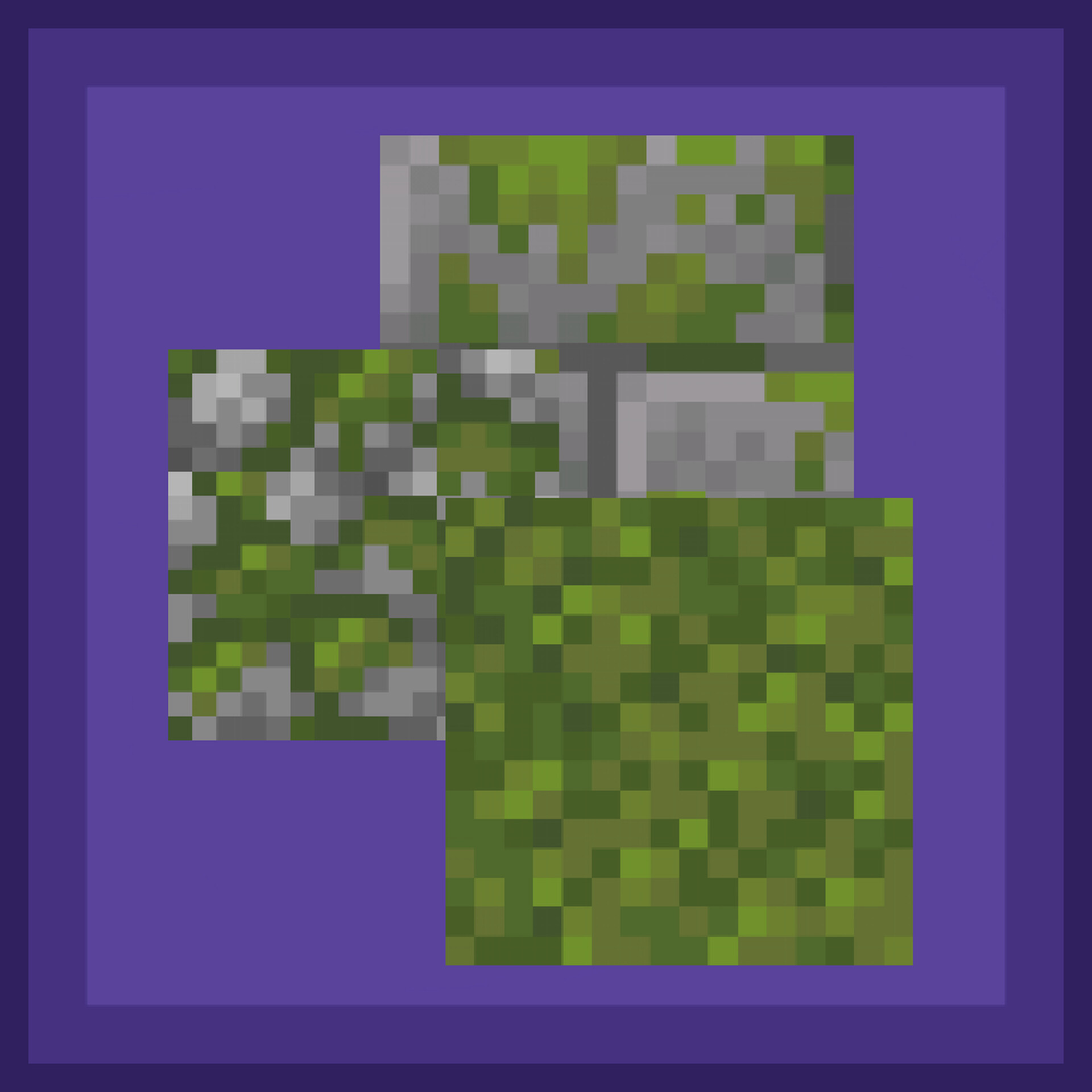 Consistent Mossy Blocks Bedrock Minecraft Texture Pack