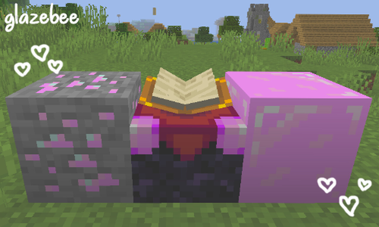 Glazebee's Pink Diamonds (Realistic) Minecraft Texture Pack