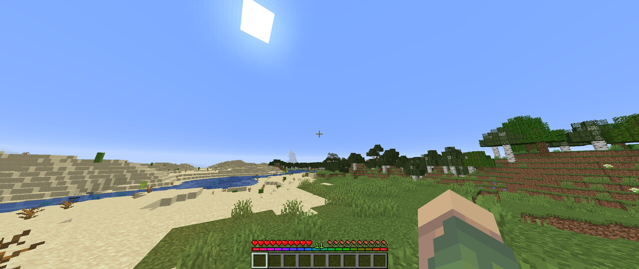 RGB Rainbow XP Bar 1.16.X Minecraft Texture Pack