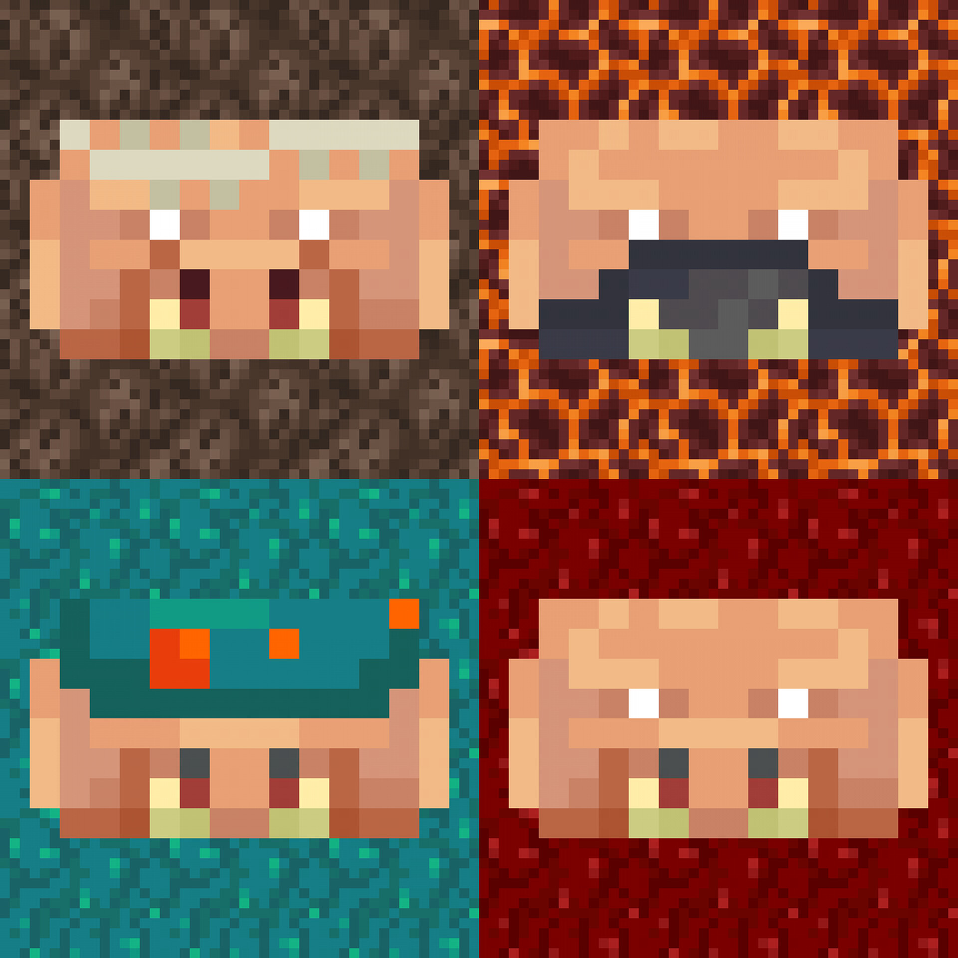 Biome Piglins Minecraft Texture Pack