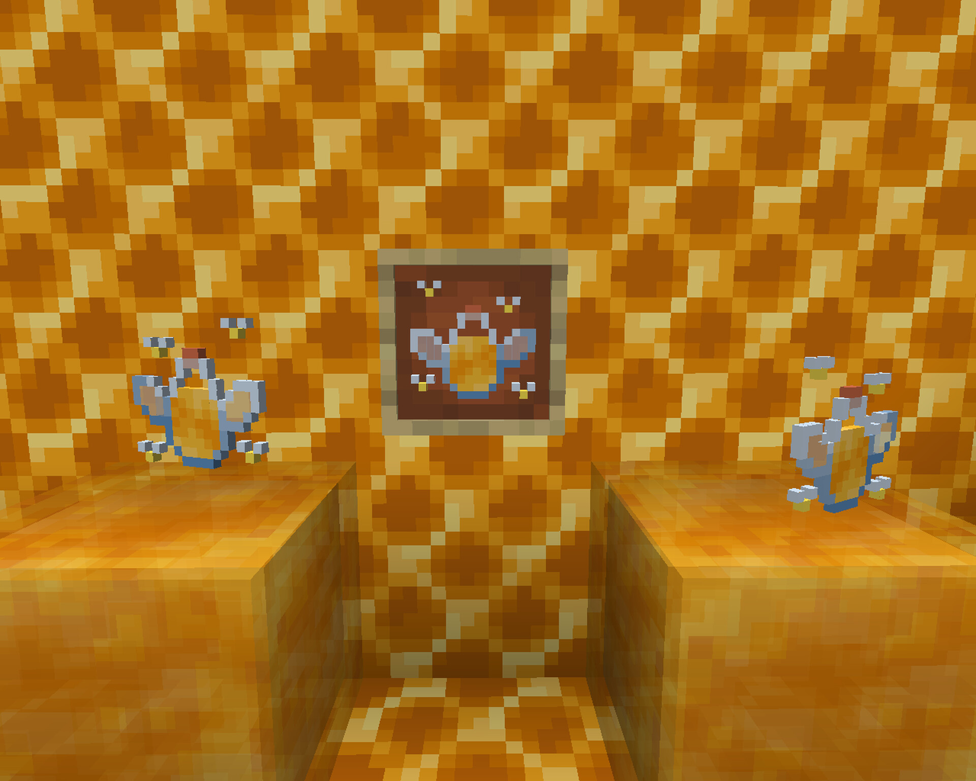 Buzzy Honey Bottle Minecraft Texture Pack