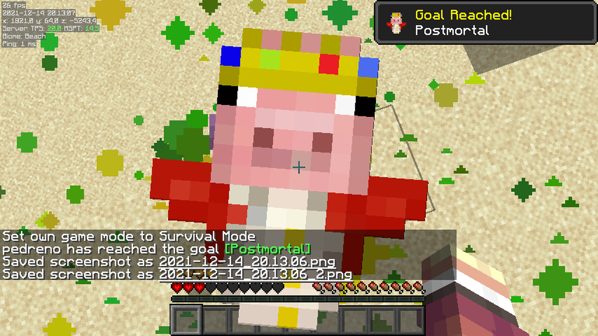 Technoblade Totem of Undying Minecraft Texture Pack