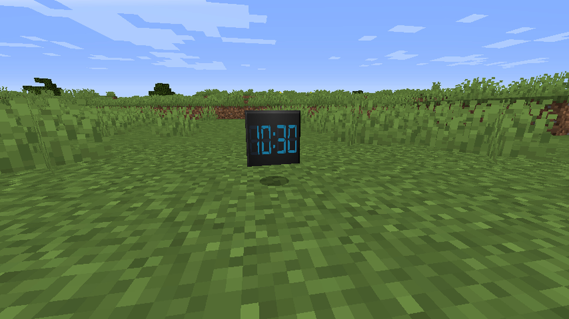 Digital Clocks Minecraft Texture Pack