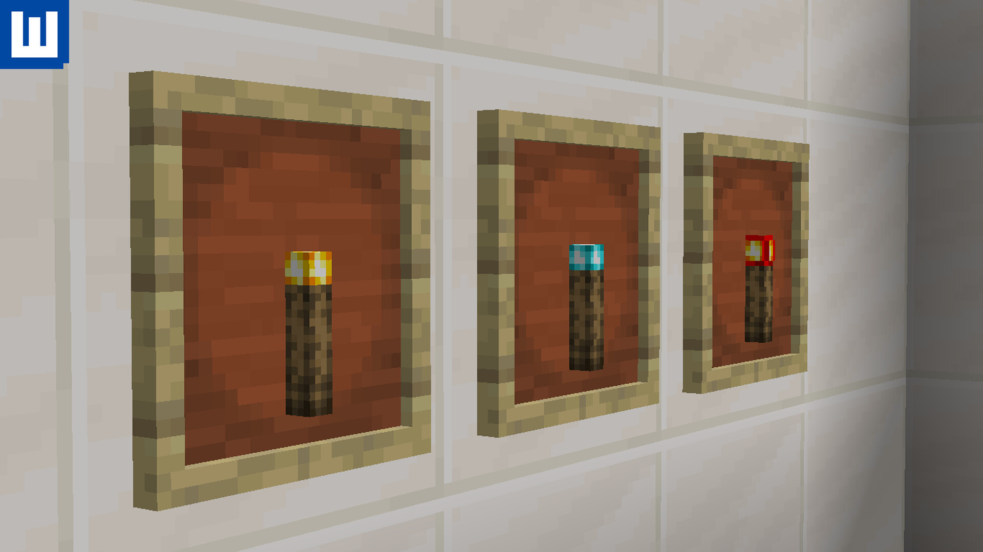3D Torch Items Minecraft Texture Pack