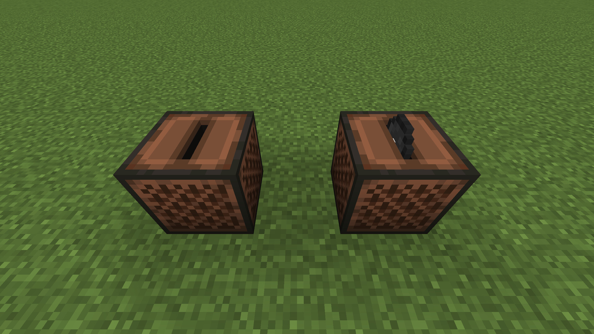 Visible jukebox discs Minecraft Texture Pack