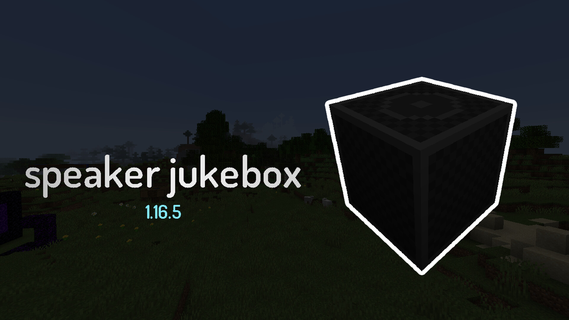 Speaker Jukeboxes (Resource Pack for Minecraft 1.16.5) Minecraft