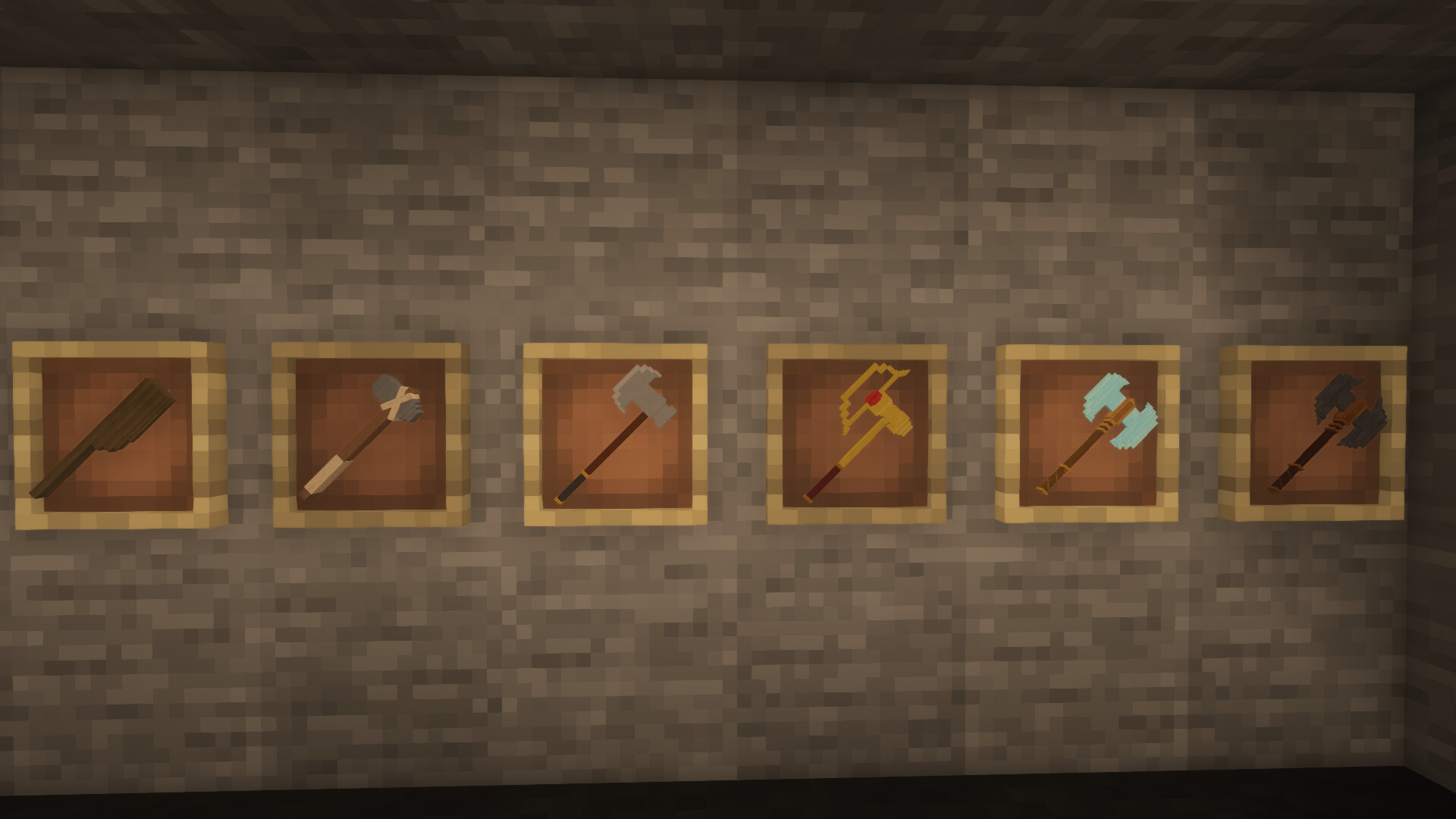 Sophie's Voxel Axes Minecraft Texture Pack