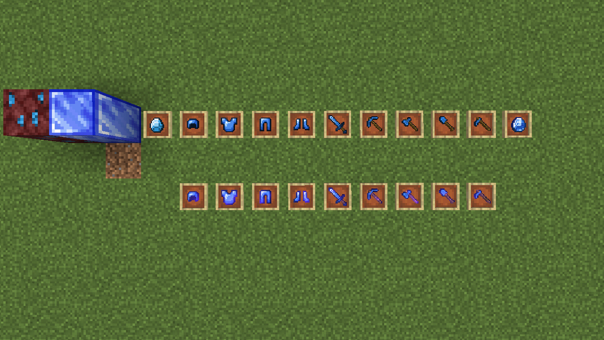 Netherite to Hardened Diamonds Minecraft Texture Pack