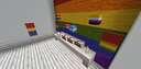 Rainbow Pride cake Minecraft Texture Pack
