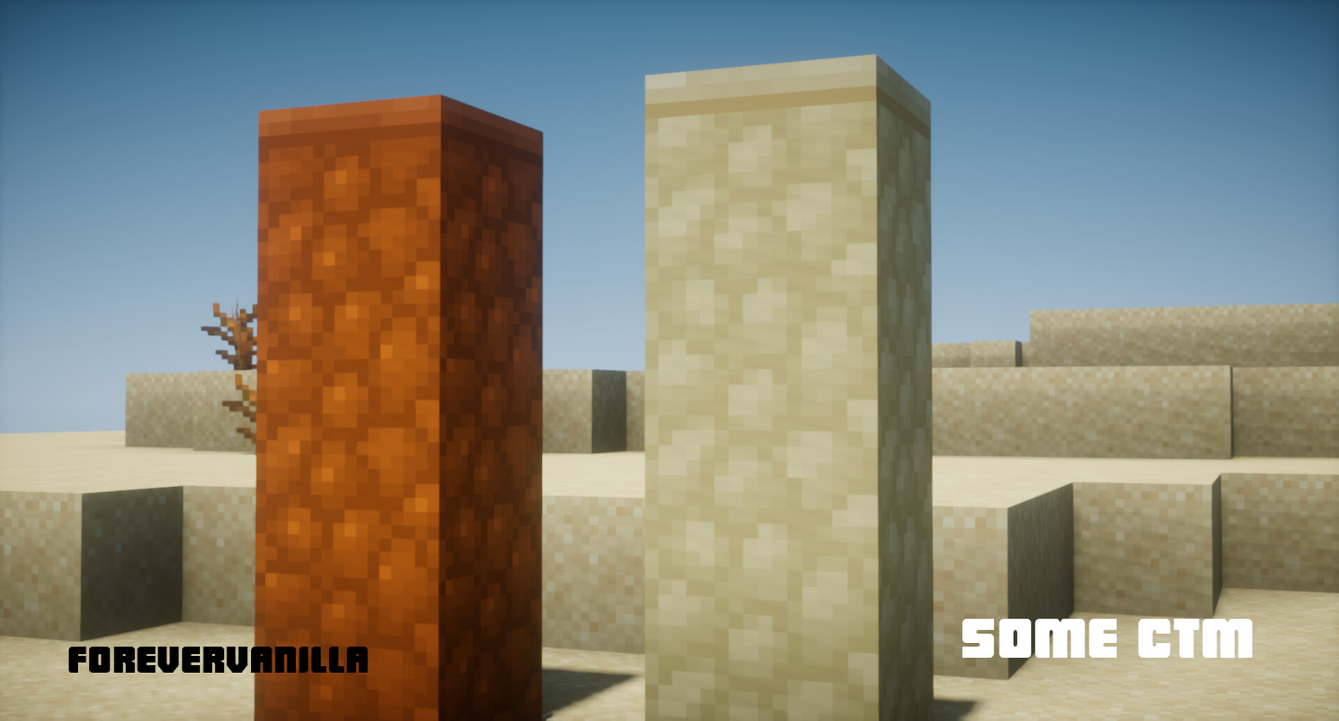 Sand tweaks (ForeverVanilla) Minecraft Texture Pack