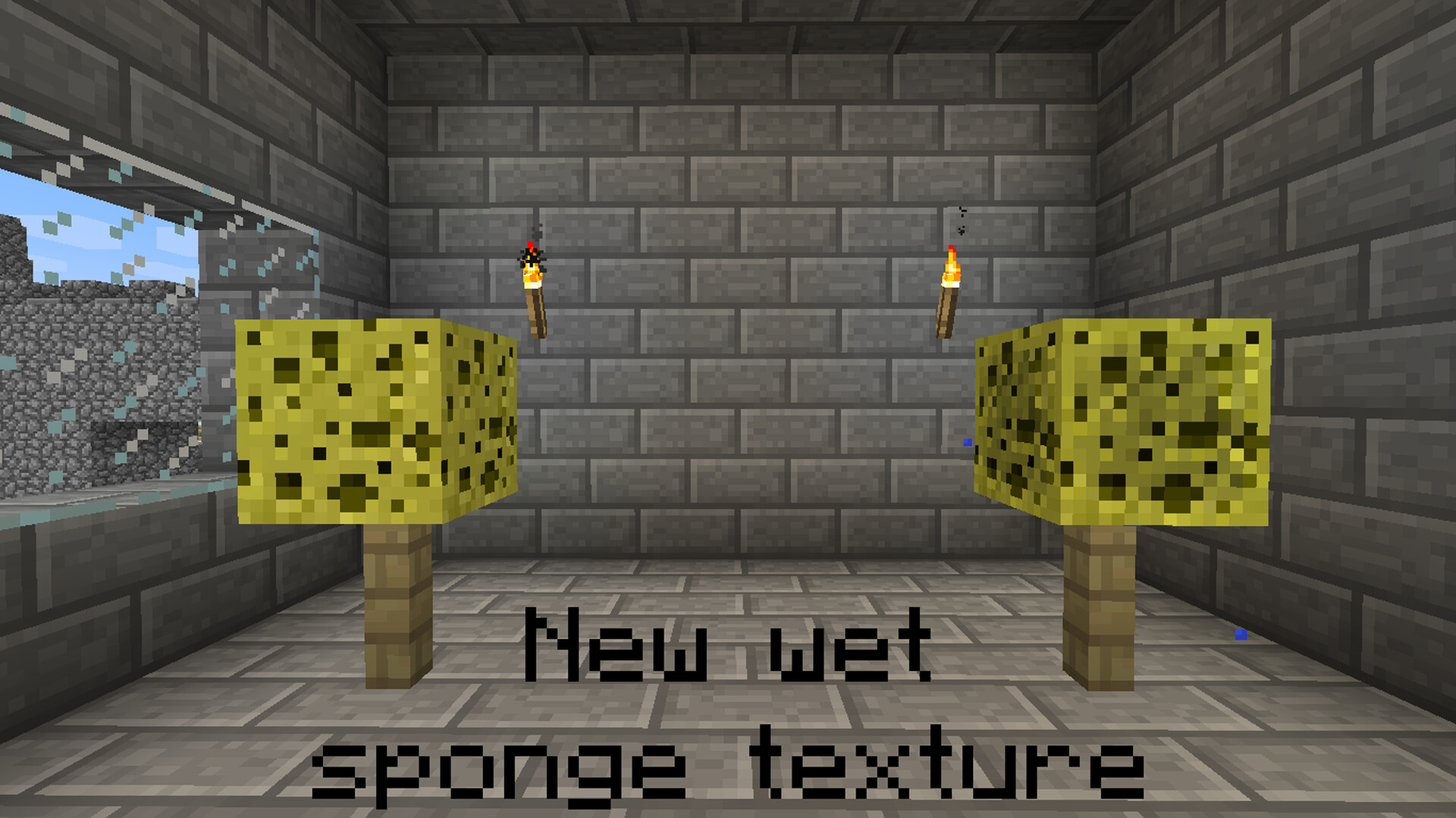 Classic Sponges Minecraft Texture Pack