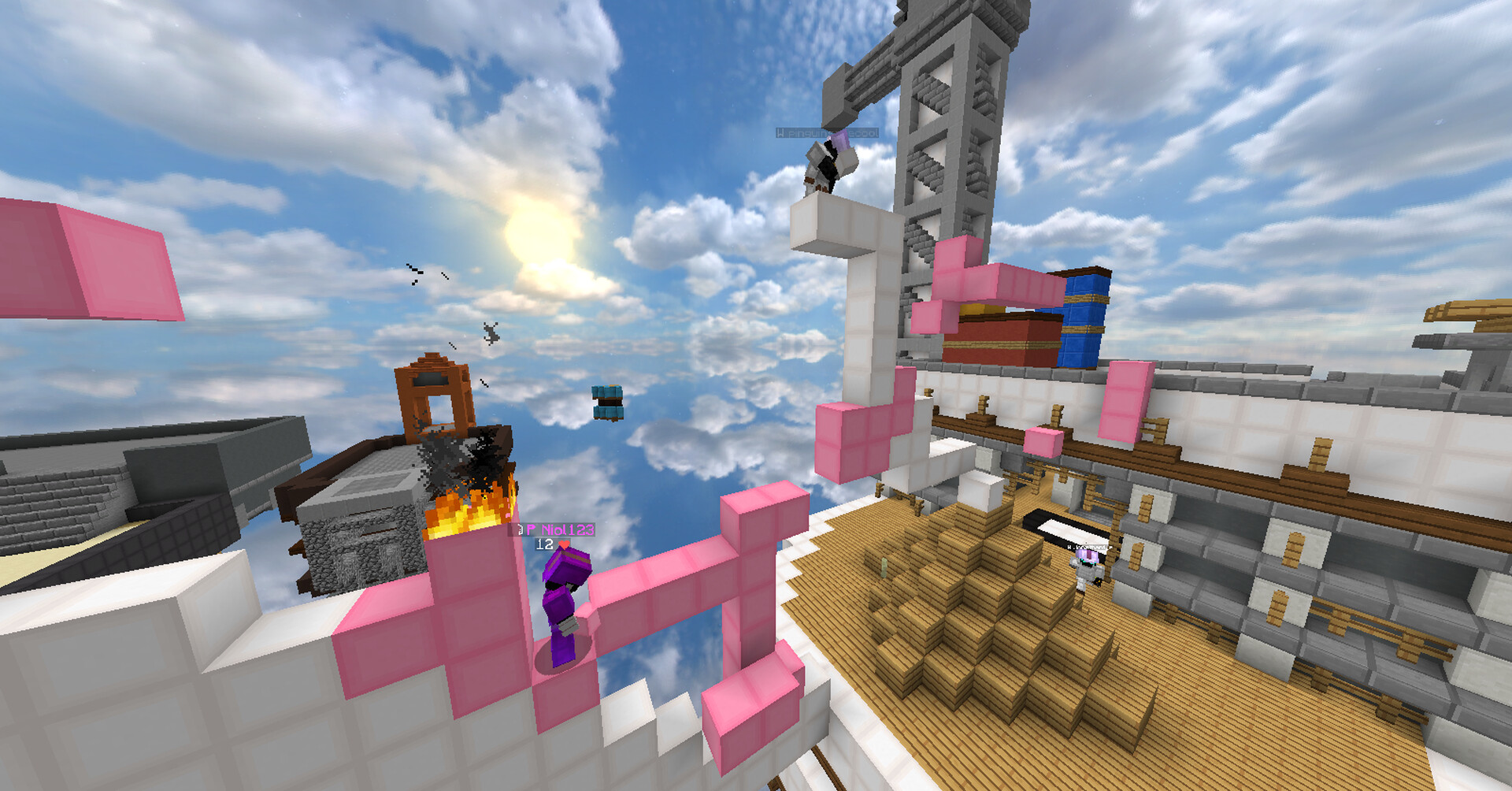 poggers!! (L swords shortened + bridging) [ PvP Texture Pack ] 16x16