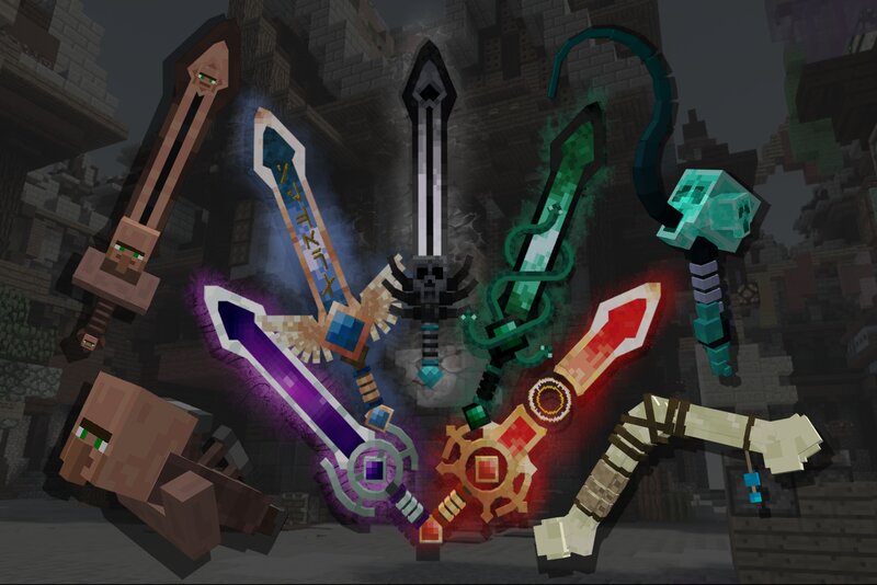 Kio's Hypixel Skyblock Model Pack1.12.2 Minecraft Texture Pack