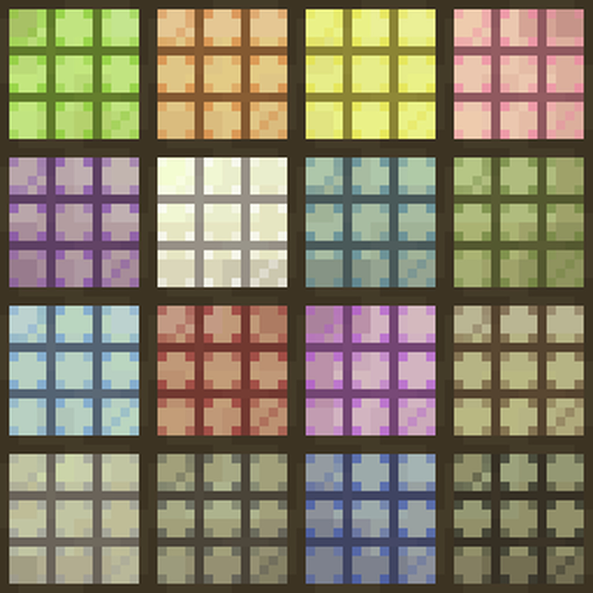 Stained Glass Minecraft Texture Pack