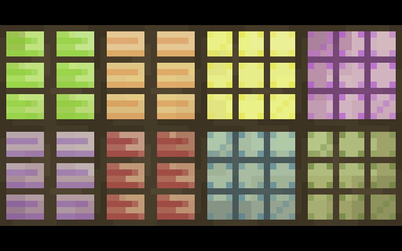 Stained Glass Minecraft Texture Pack