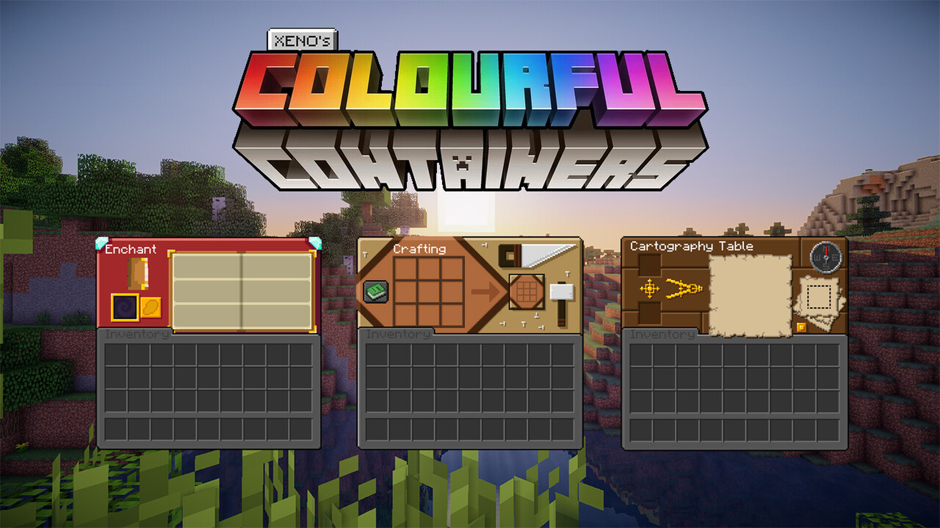 Colourful Containers Dark Mode GUI (Optifine Required) Minecraft ...