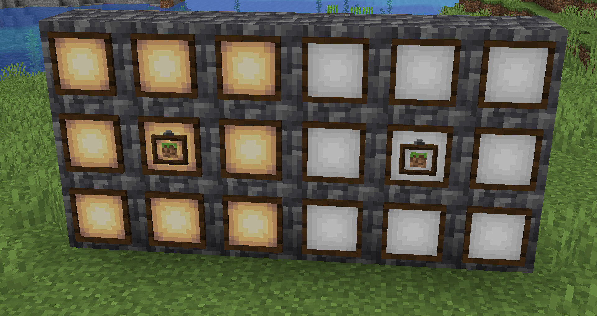White Item Frames Minecraft Texture Pack