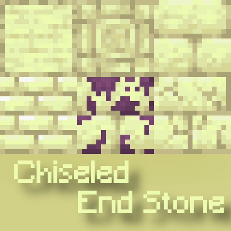 Chiseled End Stone [Optifine is required!] 1.20.2/1.20.1/1.20/1.19.2/1.