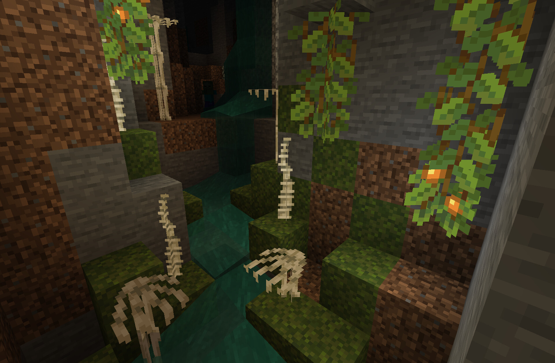 Skeletal Dripleaf (For Bedrock Edition) Minecraft Texture Pack