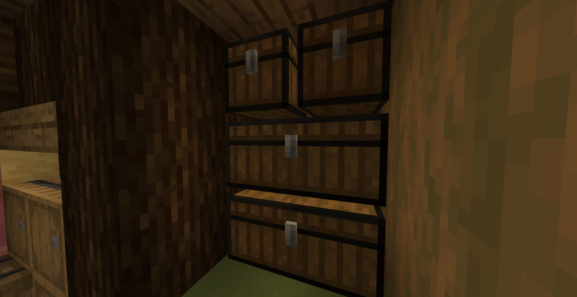 Wooden chests Minecraft Texture Pack