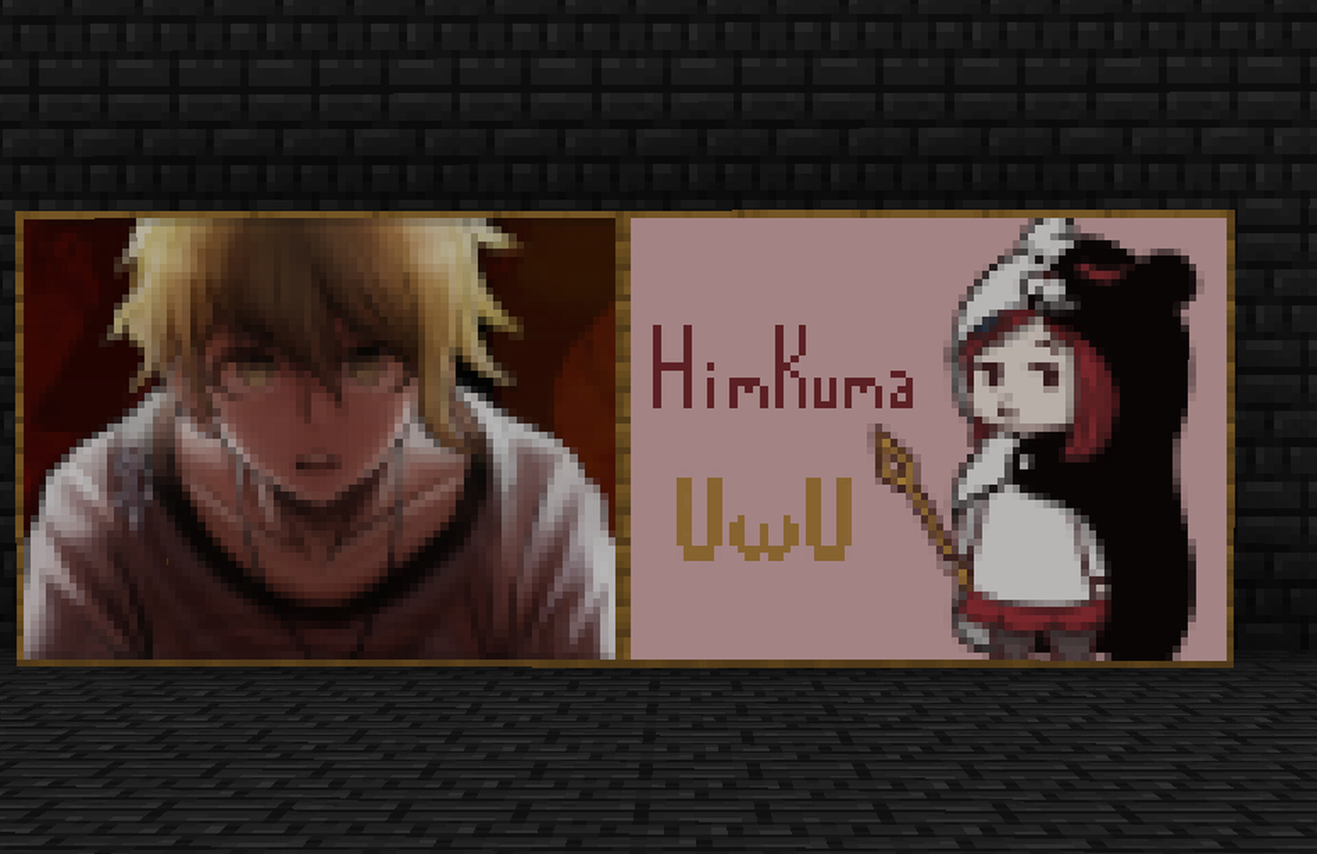 Danganronpa Paintings Minecraft Texture Pack